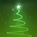 3次元で表示されるクリスマスツリー・ブログパーツ